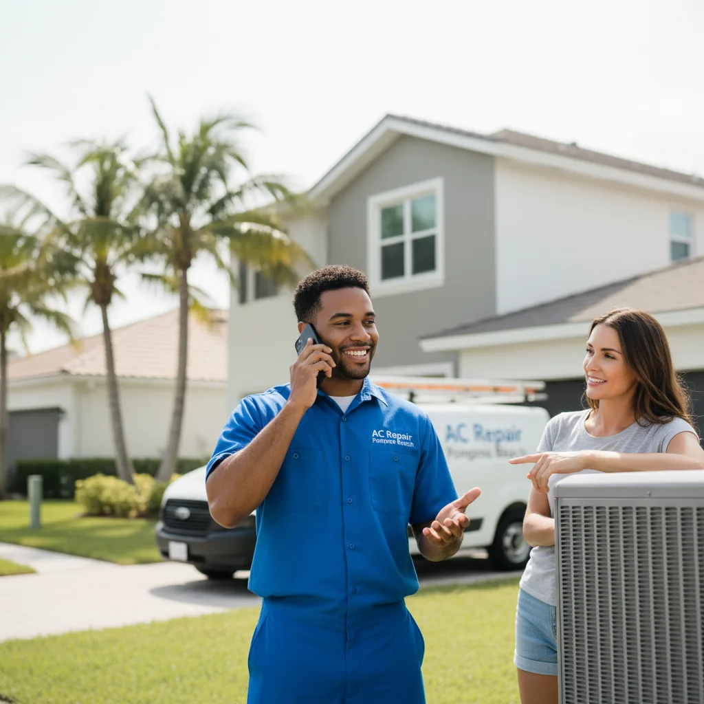 AC Repair Pompano Beach customer support in Alton